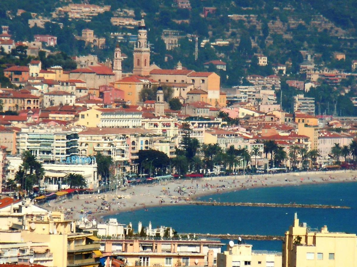 Residence Le Mediterranee Ментона Экстерьер фото